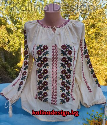 Дамска блуза с шевица - модел 16