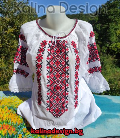 Дамска блуза с шевица - модел 15